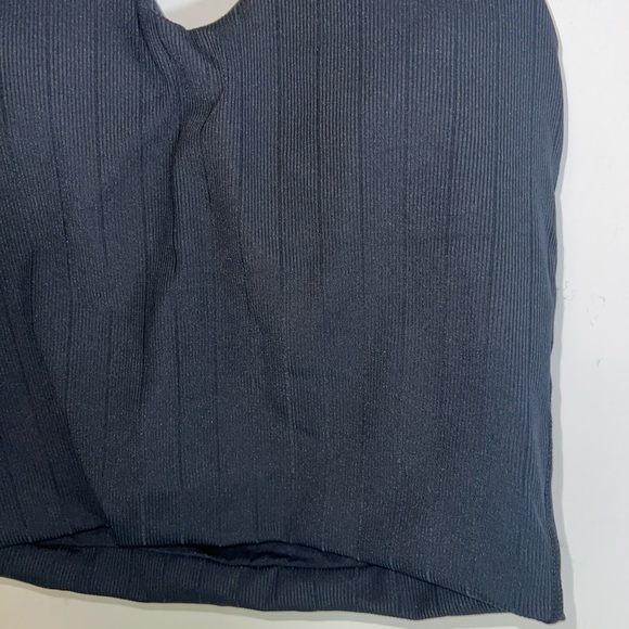 Klassy Network Ribbed Halter Brami - xs black - Picture 7 of 12